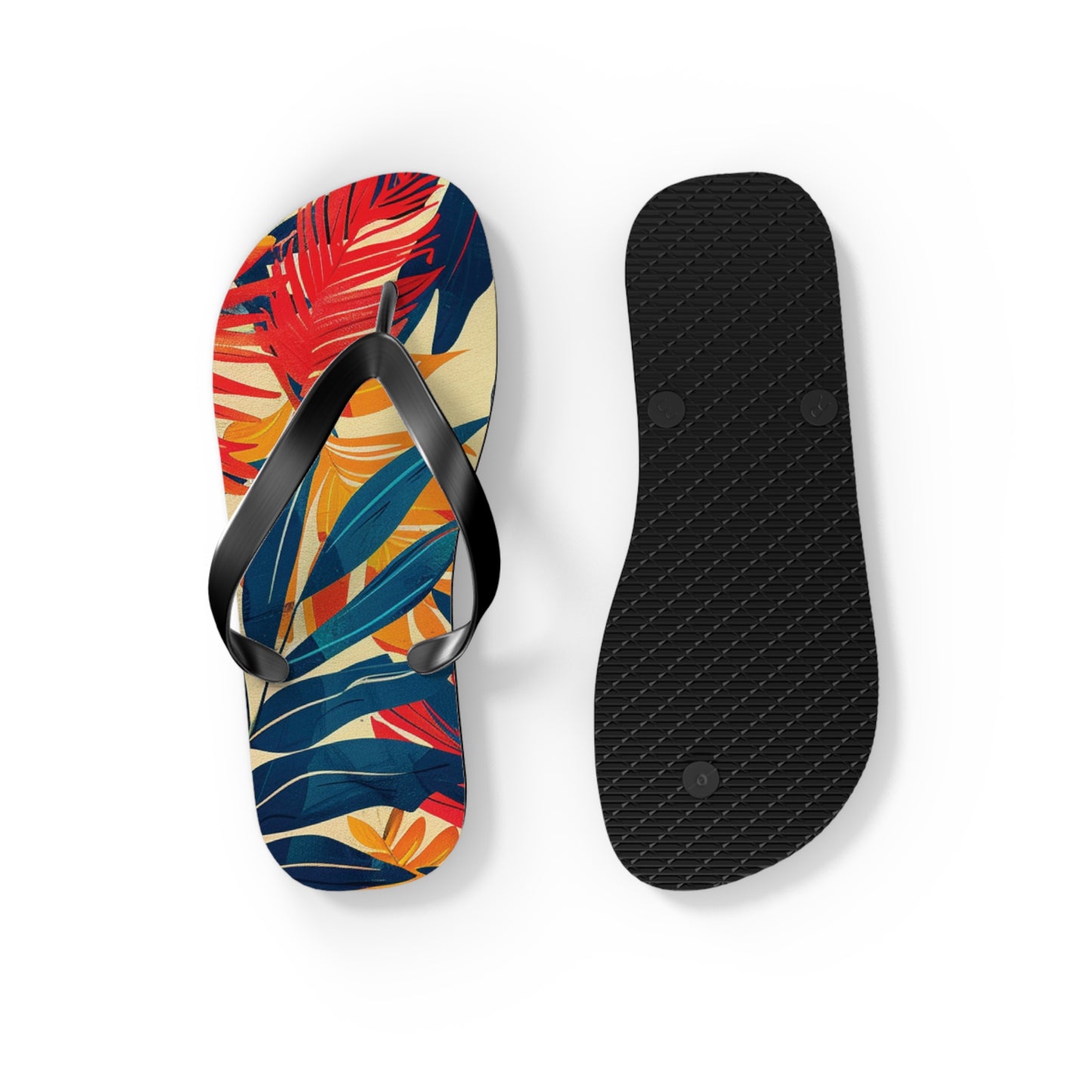 Abstract Tropics Pattern Flip-Flops