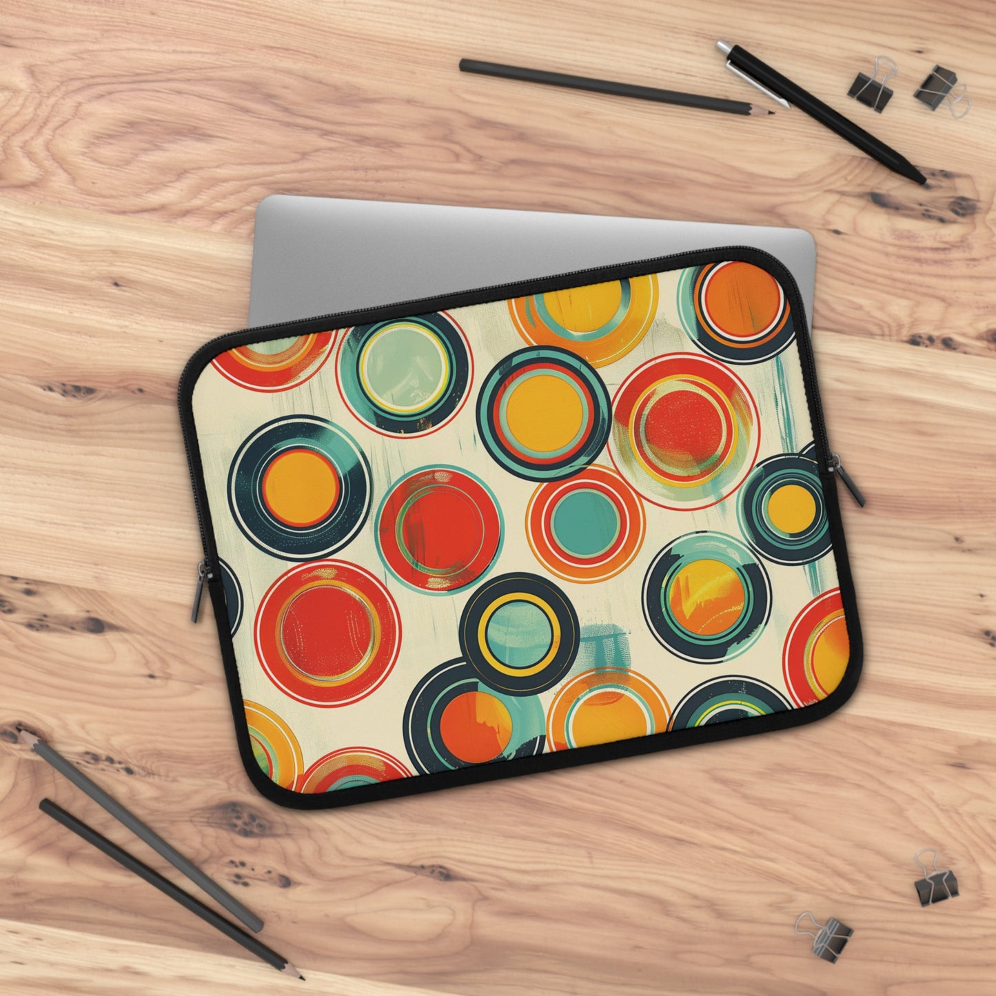 Abstract Decorative Circles Pattern 2