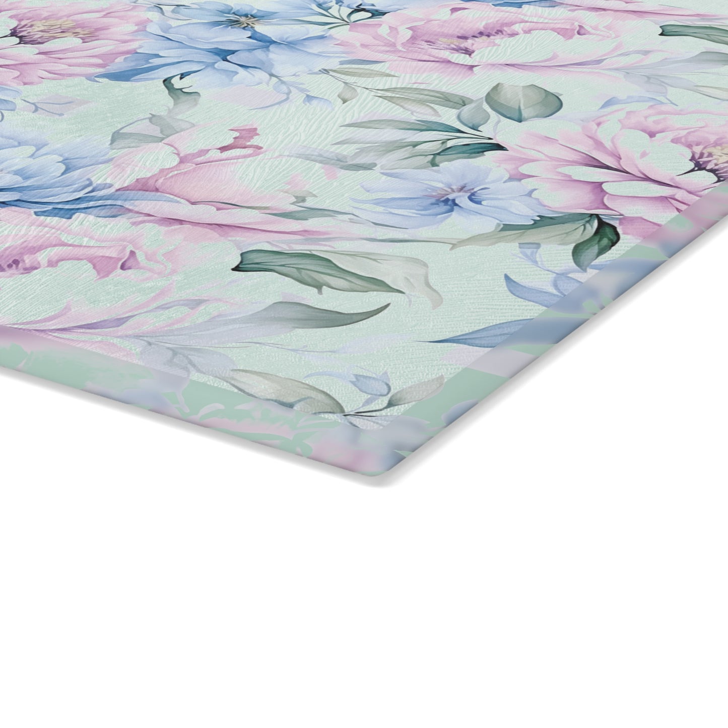 Floral Glass Cutting Board