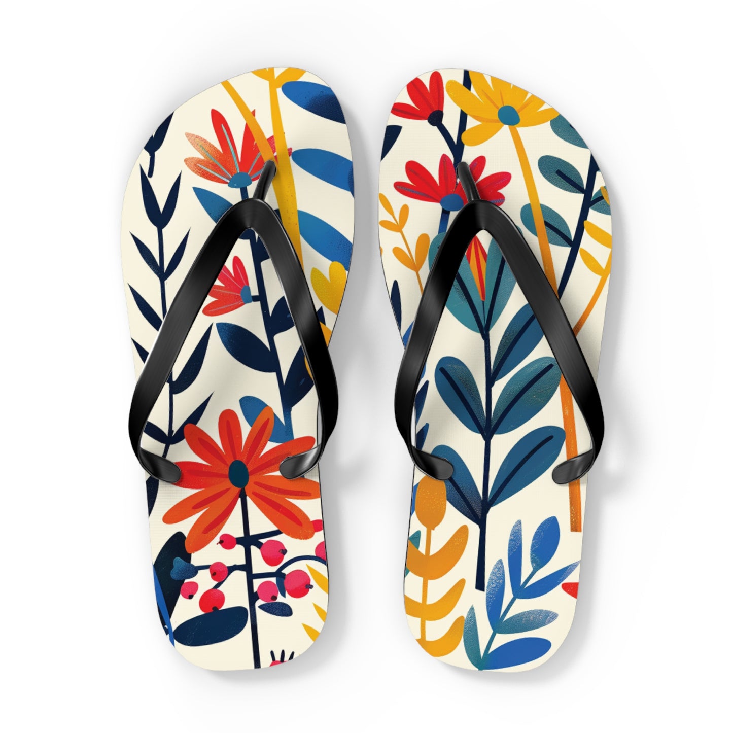 Garden Plants Flip-Flops