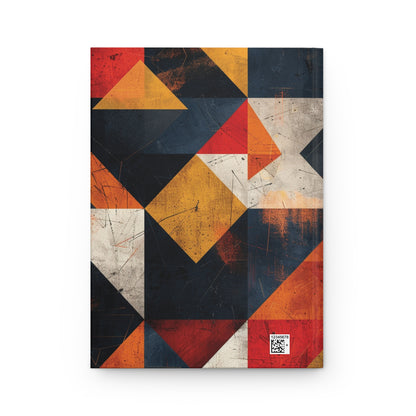 Geometric Patterns Hardcover Journal