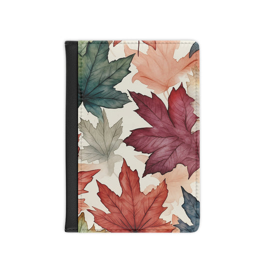 Autumn Flowers Passport Cover