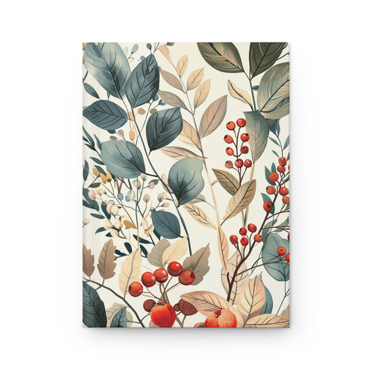 Botanical Print Hardcover Journal