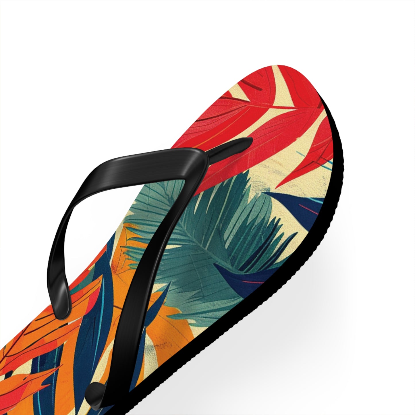 Abstract Tropics Pattern Flip-Flops