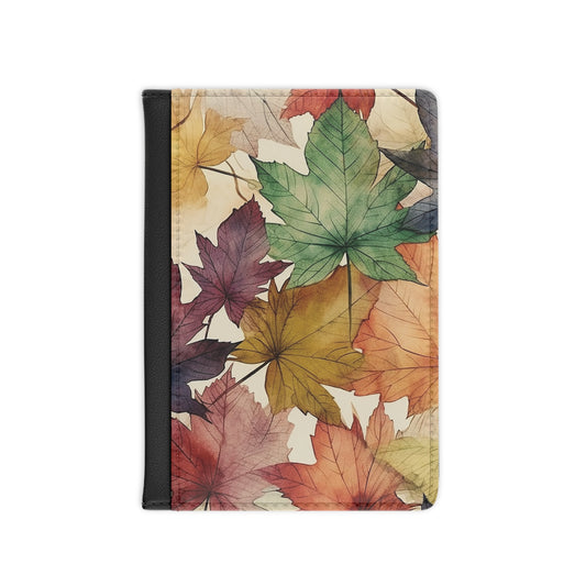 Autumn Flowers Passport Cover