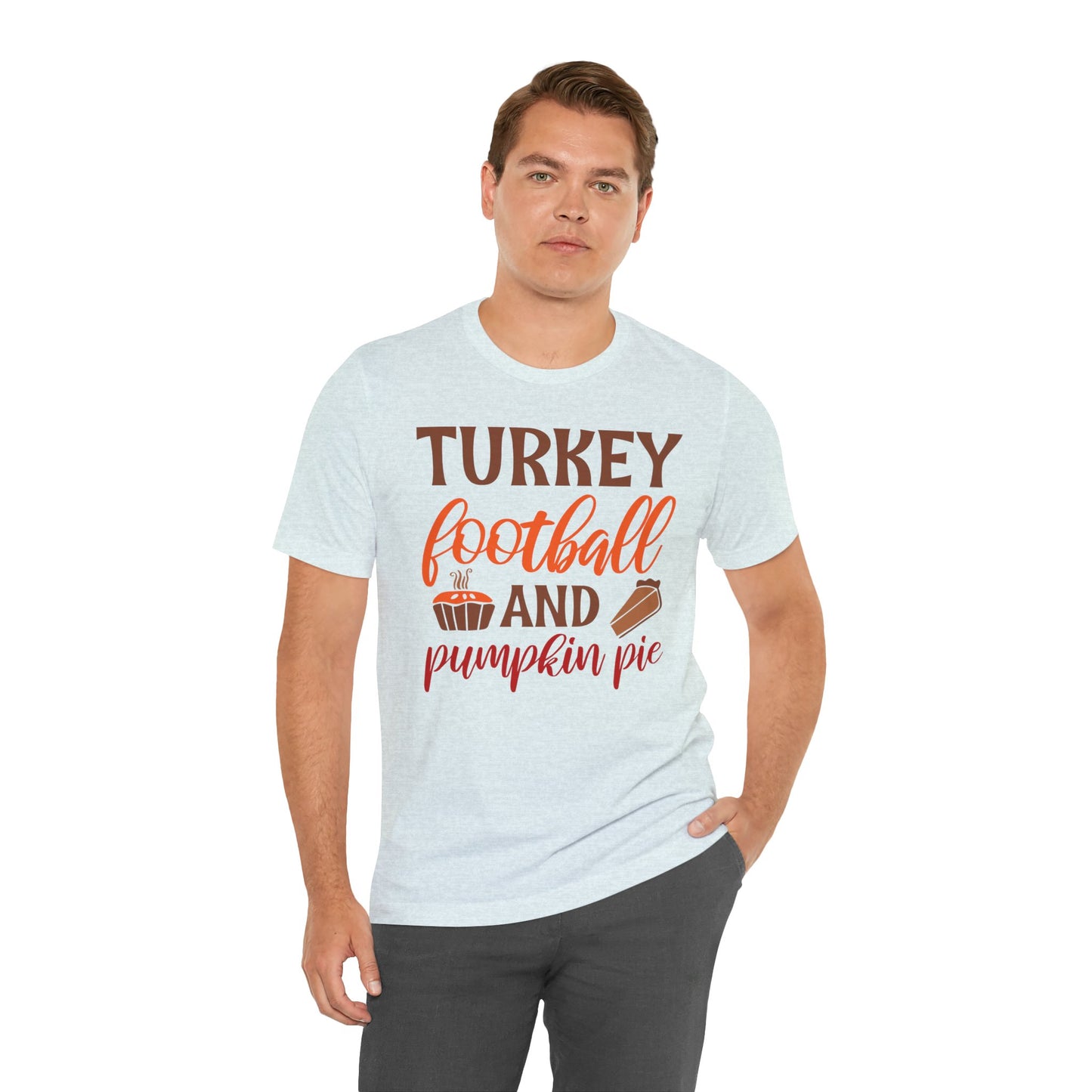 Turkey Football and Pumpkin Pie