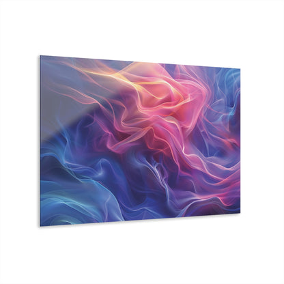 Fluid Smoke Art Acrylic Print