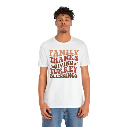 Family Thanks Giving Turkey Blessings