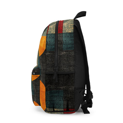 Vintage Print Back-Pack