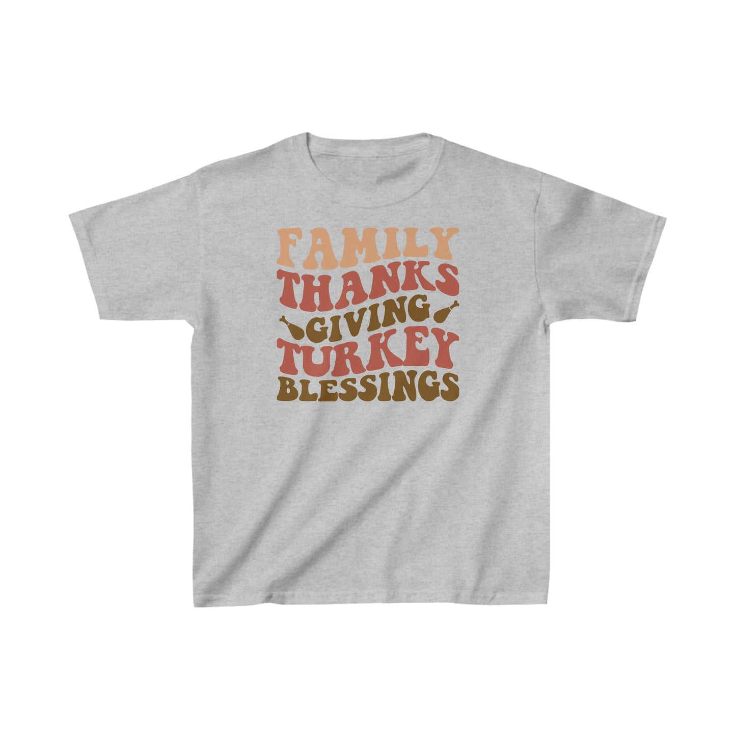 Family Thanks Giving Turkey Blessings