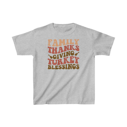 Family Thanks Giving Turkey Blessings