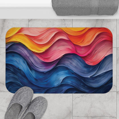 Ombre Art Bath Mat