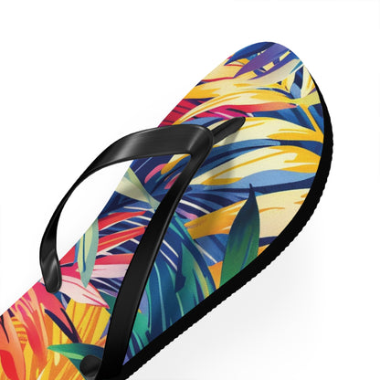 Abstract Tropics Pattern Flip-Flops