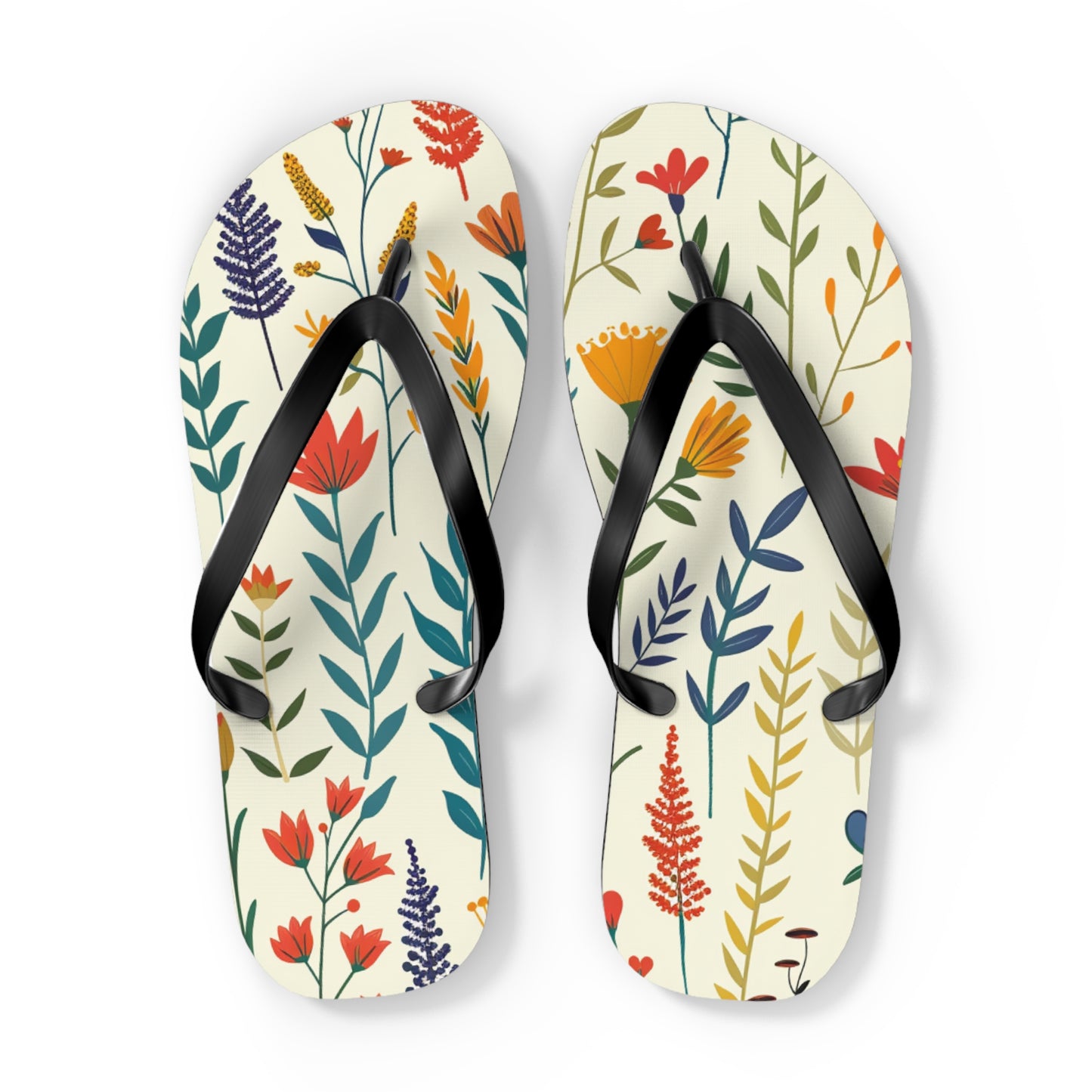 Garden Plants Flip-Flops