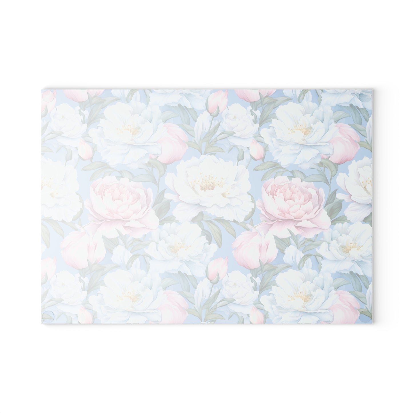 Floral Glass Cutting Board