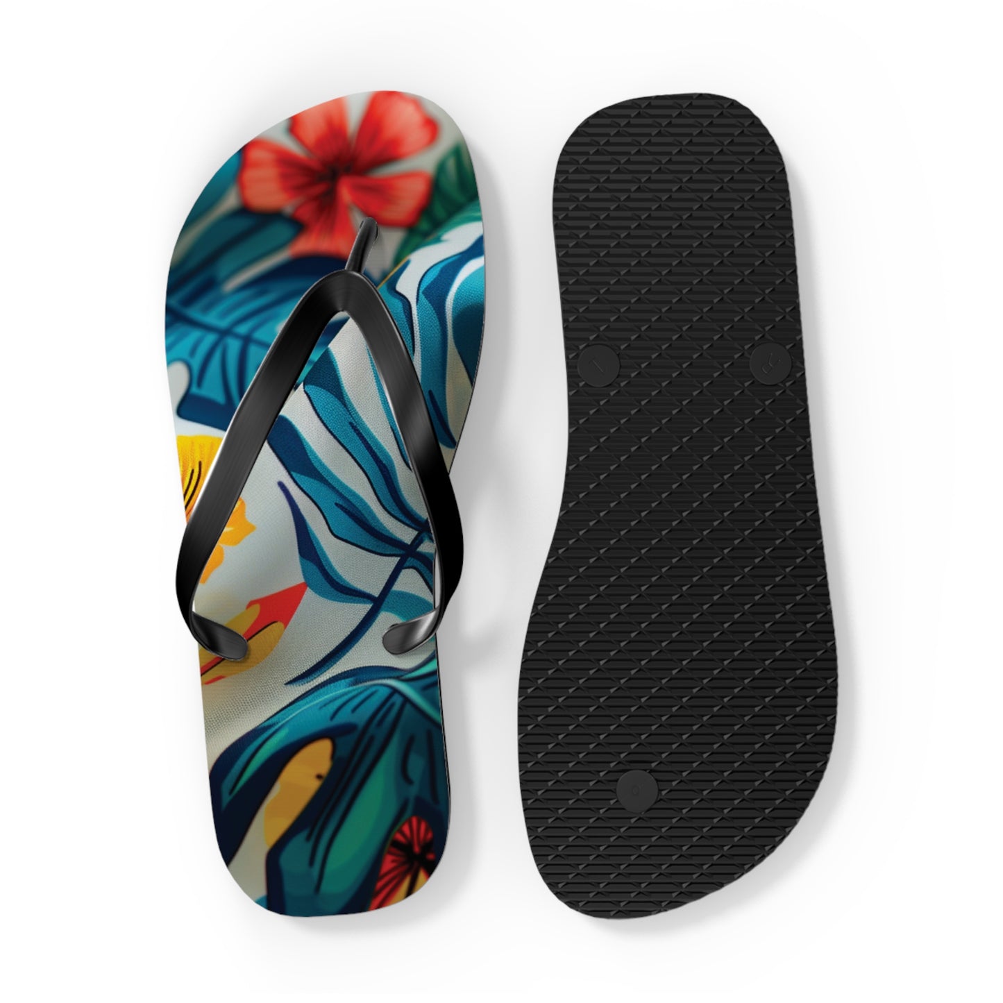 Abstract Tropics Pattern Flip-Flops