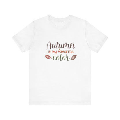 4. Autumn is My Favorite Color