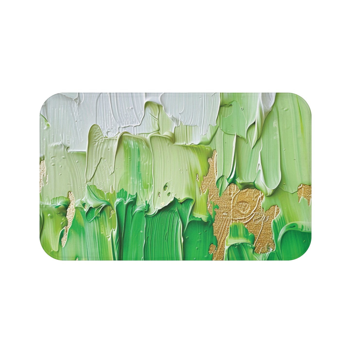 Abstract Print Bath Mat