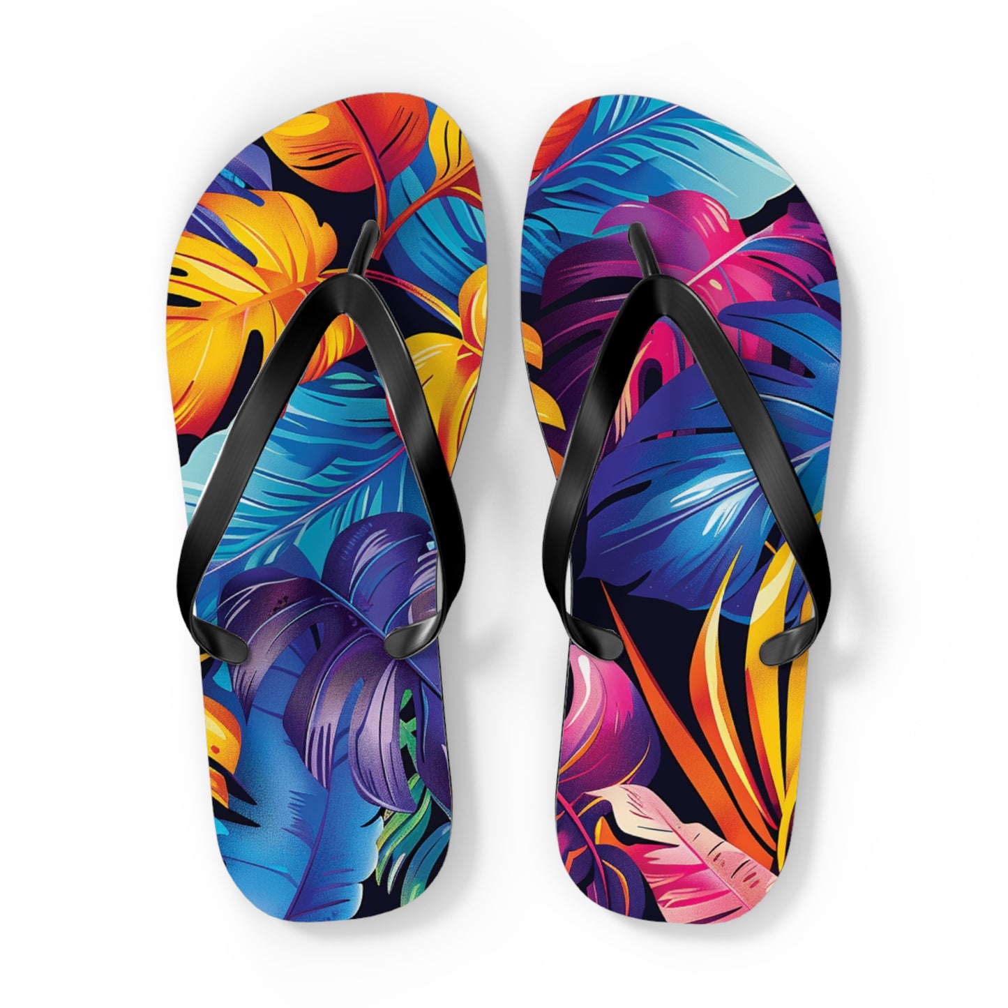 Abstract Tropics Pattern Flip-Flops