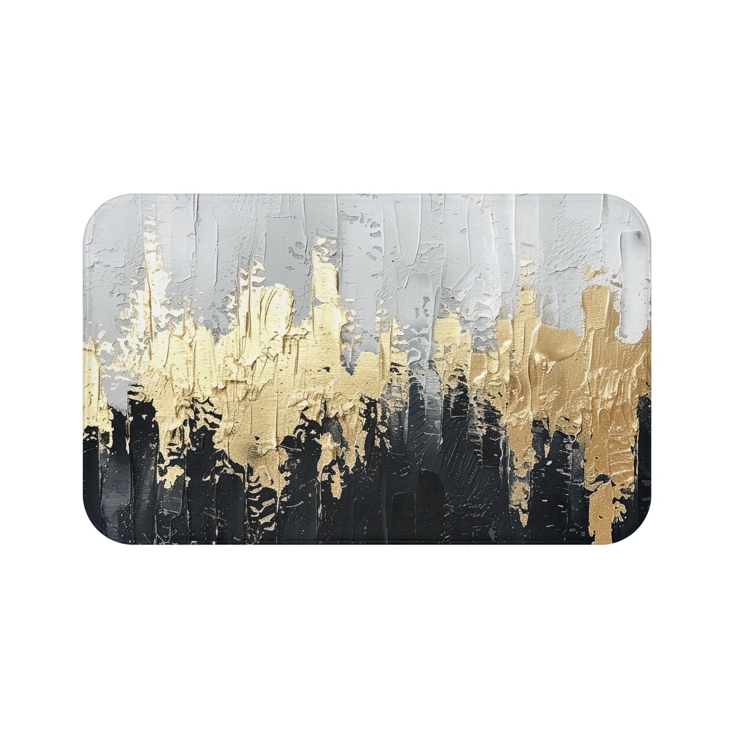 Abstract Print Bath Mat