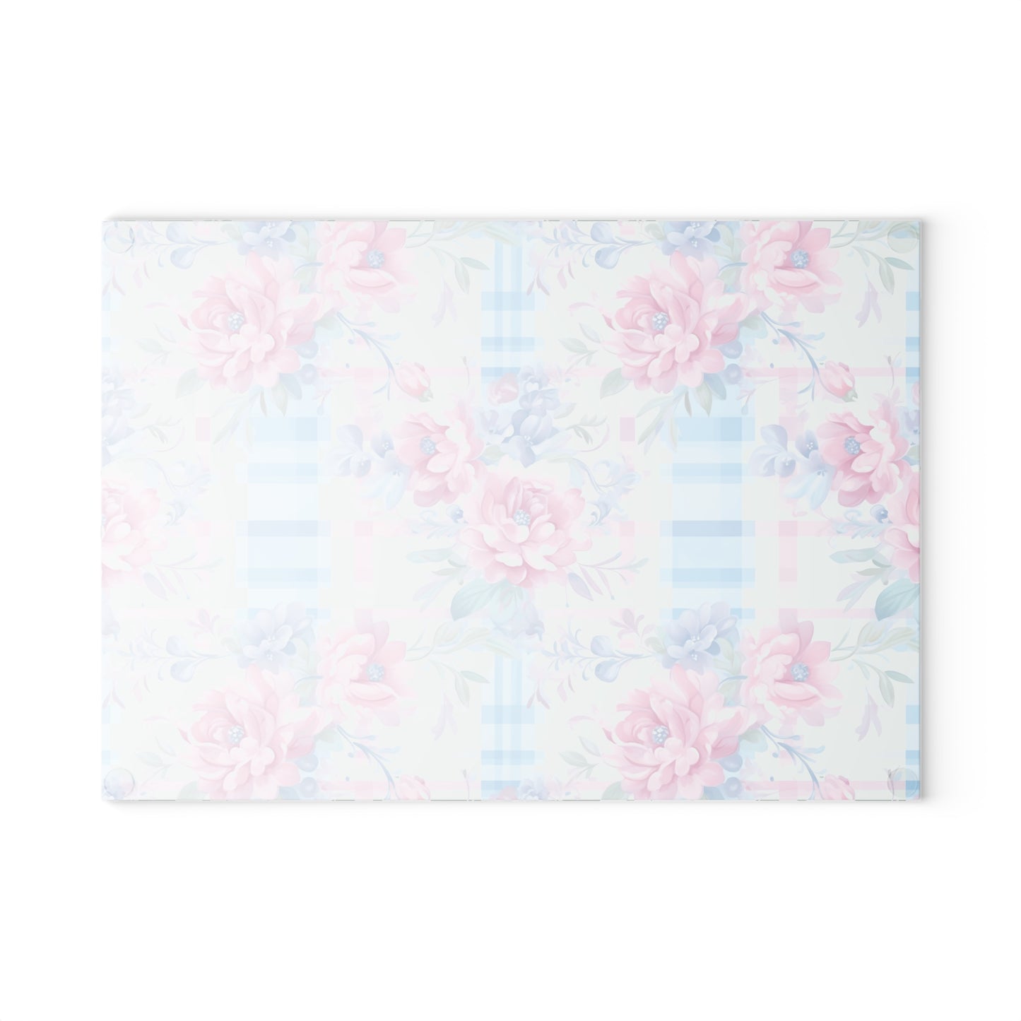 Floral Glass Cutting Board