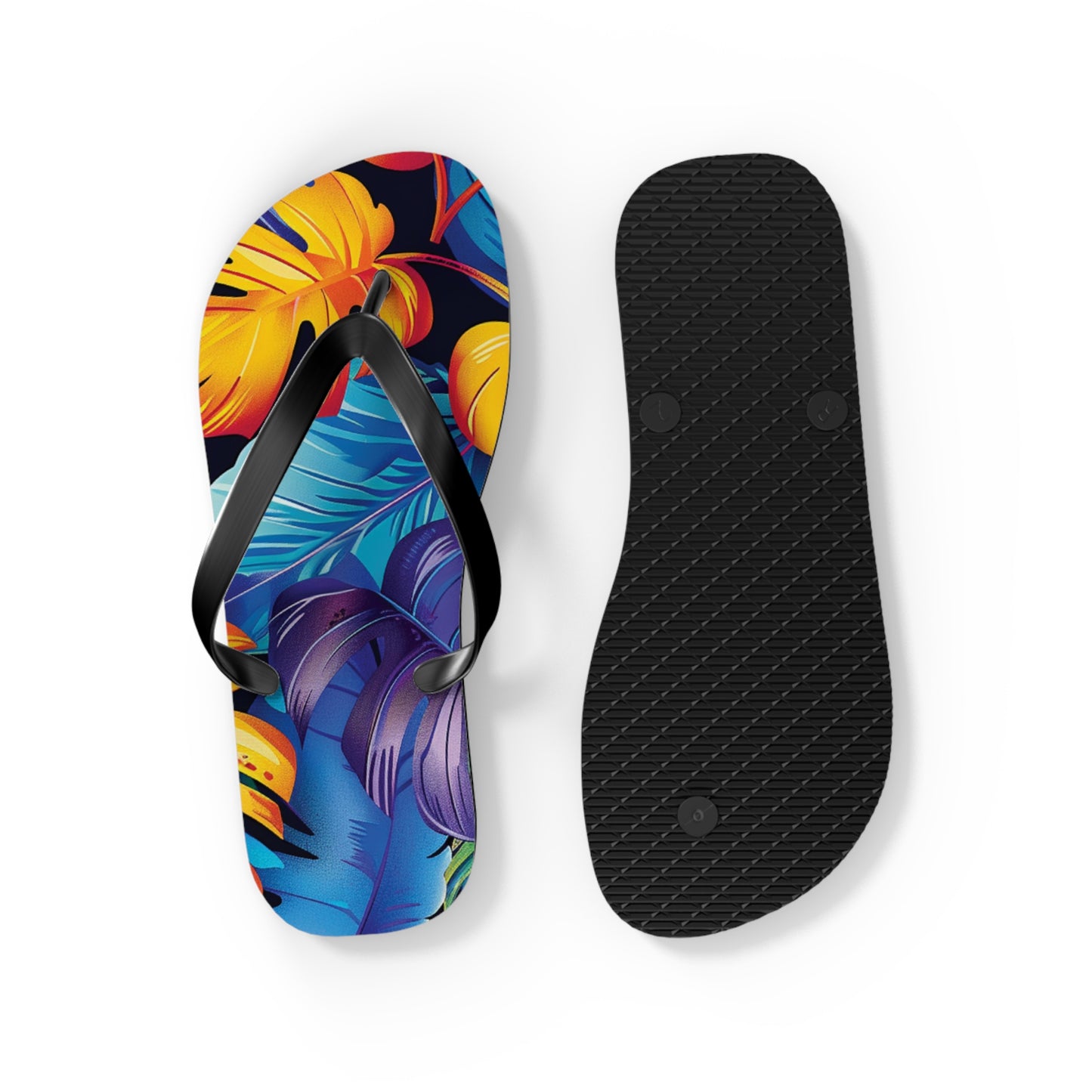 Abstract Tropics Pattern Flip-Flops