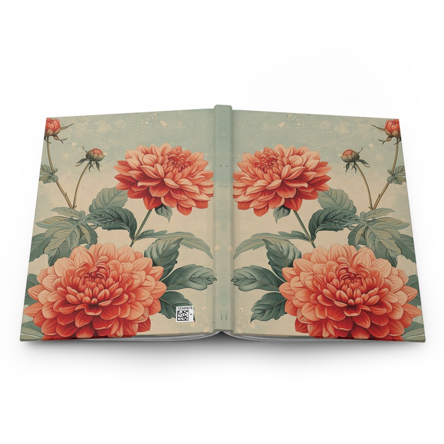 Vintage Prints Hardcover Journal