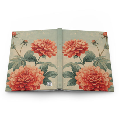 Vintage Prints Hardcover Journal